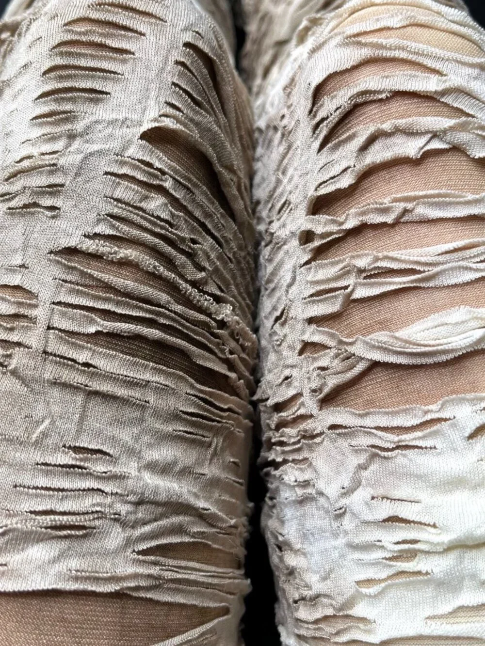 Brown Mummy Leg Warmers Cream Bandage Knee Socks Zombie Costume Leg Wraps Covers